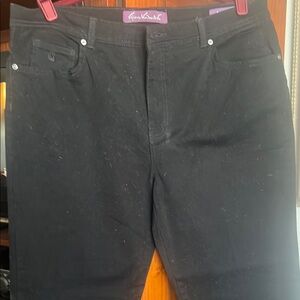 Black Jeans by Gloria Vanderbilt